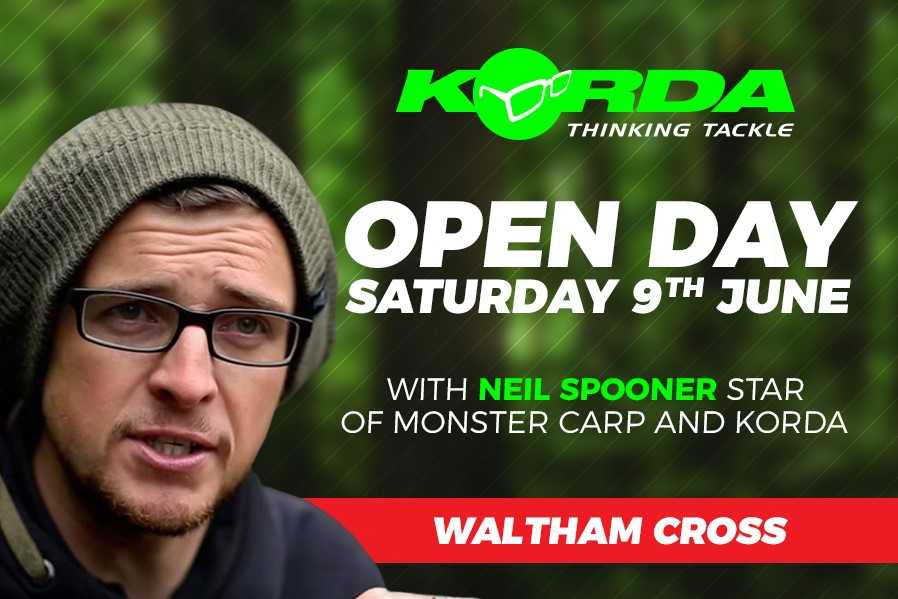 Angling Direct Waltham Cross Korda Open Day - Saturday 9th June 2018