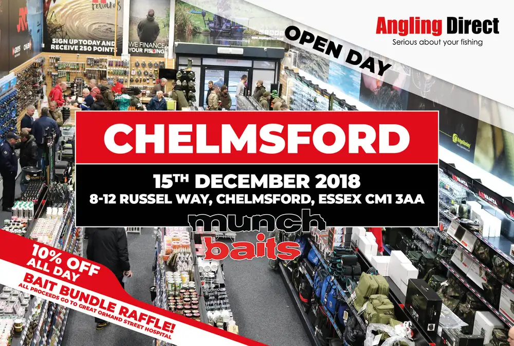 Angling Direct Chelmsford - Munch Baits Open Day