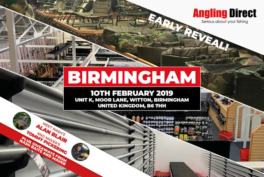 Angling Direct Birmingham- Early Reveal