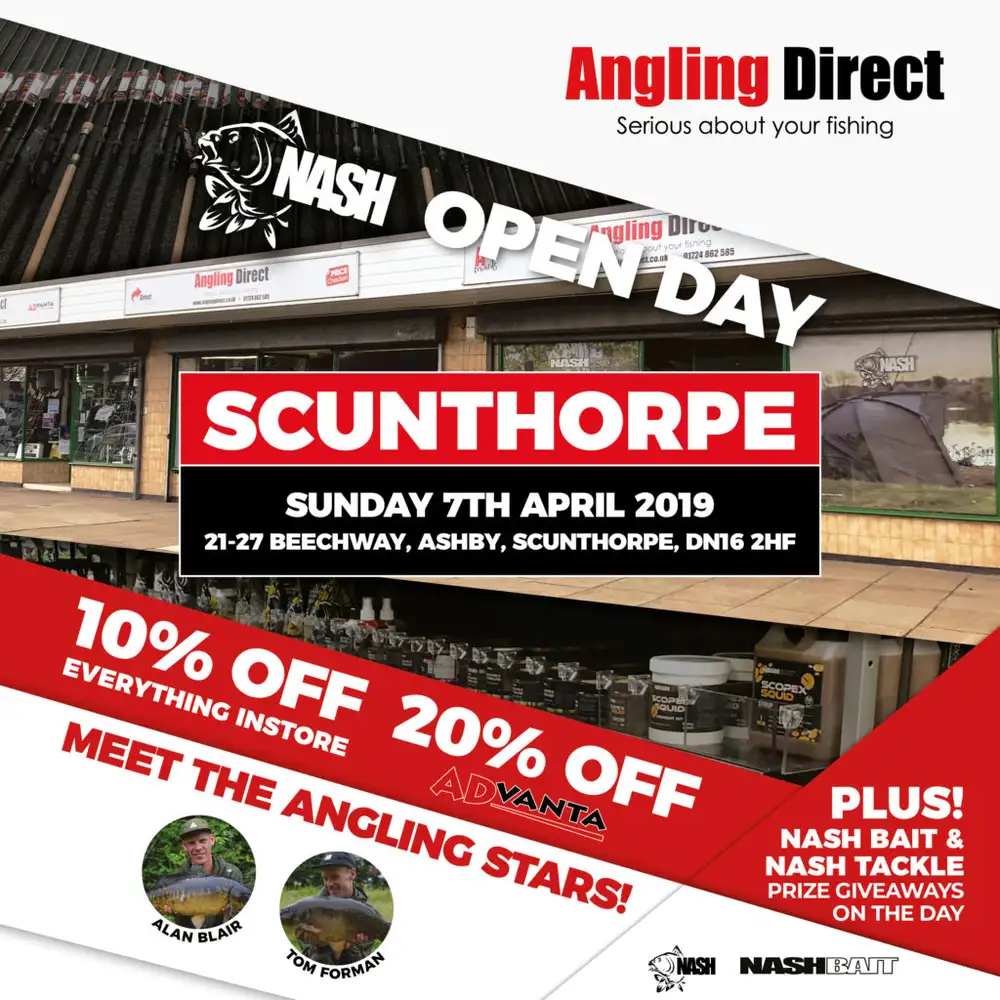 Angling Direct Hull and Scunthorpe Nash Open Days