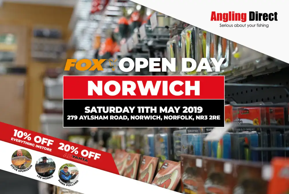 Angling Direct Norwich- Fox Open Day