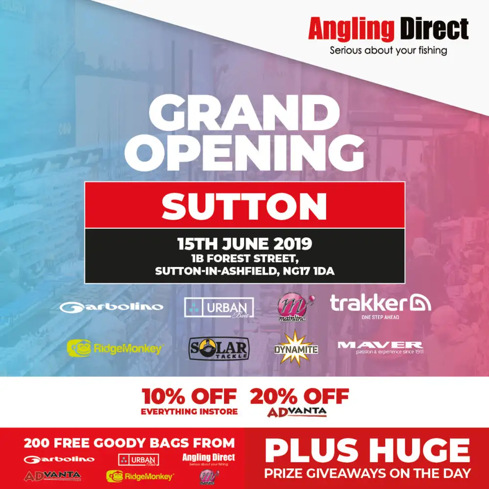 Angling Direct Sutton Grand Opening