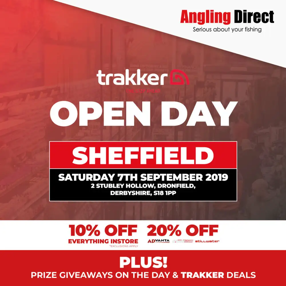 Angling Direct Sheffield Trakker Open Day