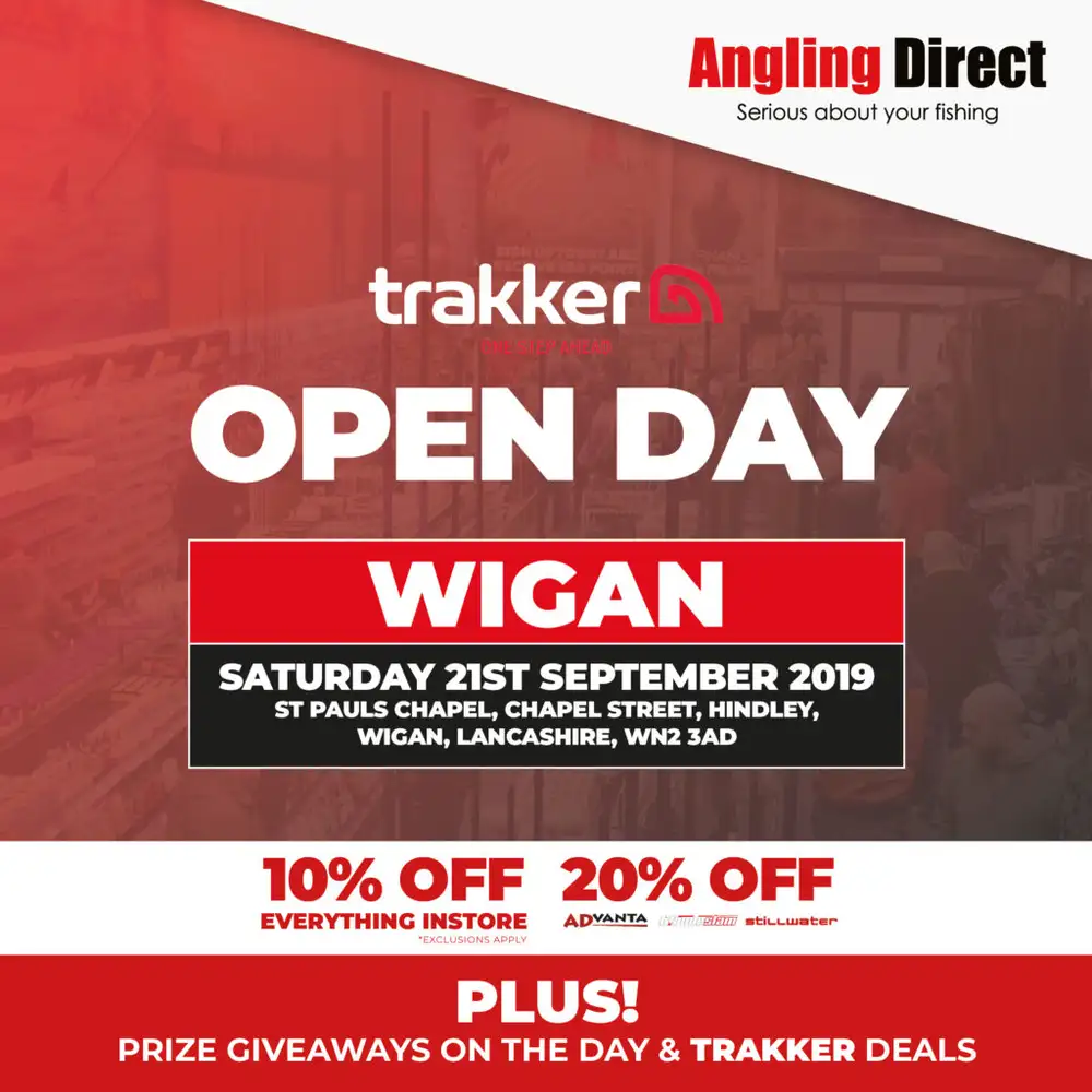 Angling Direct Wigan Trakker Open Day