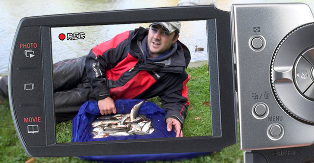 Pole Fishing For Roach On A Tidal River