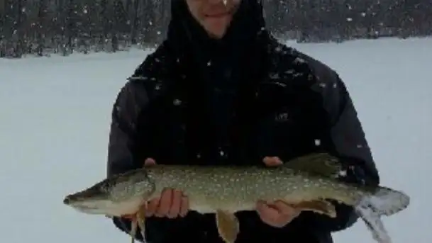 Ray Adams first Pike of 2014