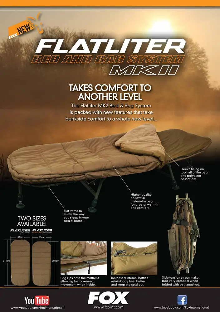 Fox Flatliter MK2 Bedchair-3