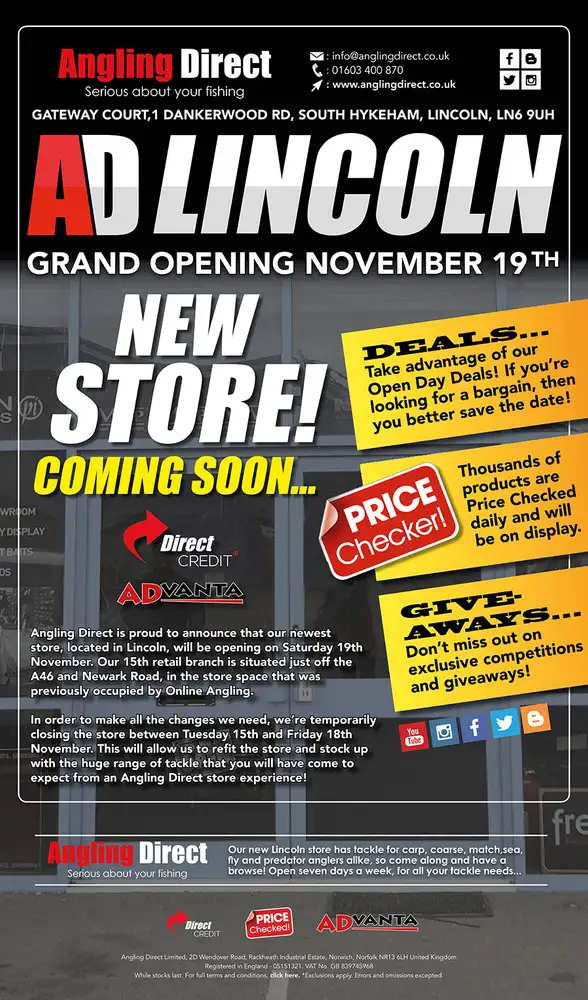 AD Lincoln - Grand Opening Saturday 19th November