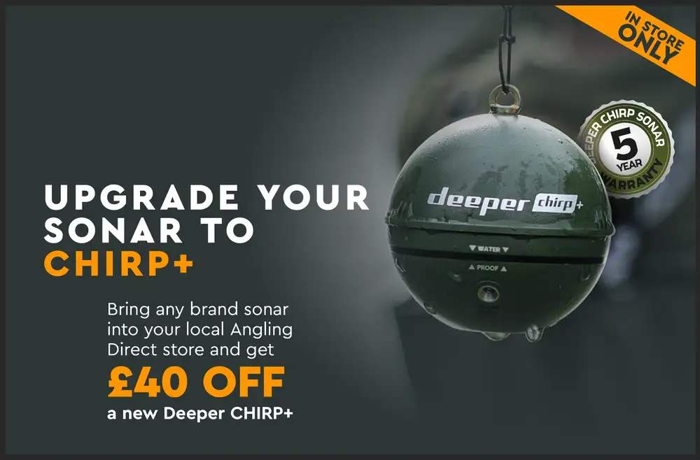 £40 Off Deeper CHIRP+ When You Trade In Your Old Sonar