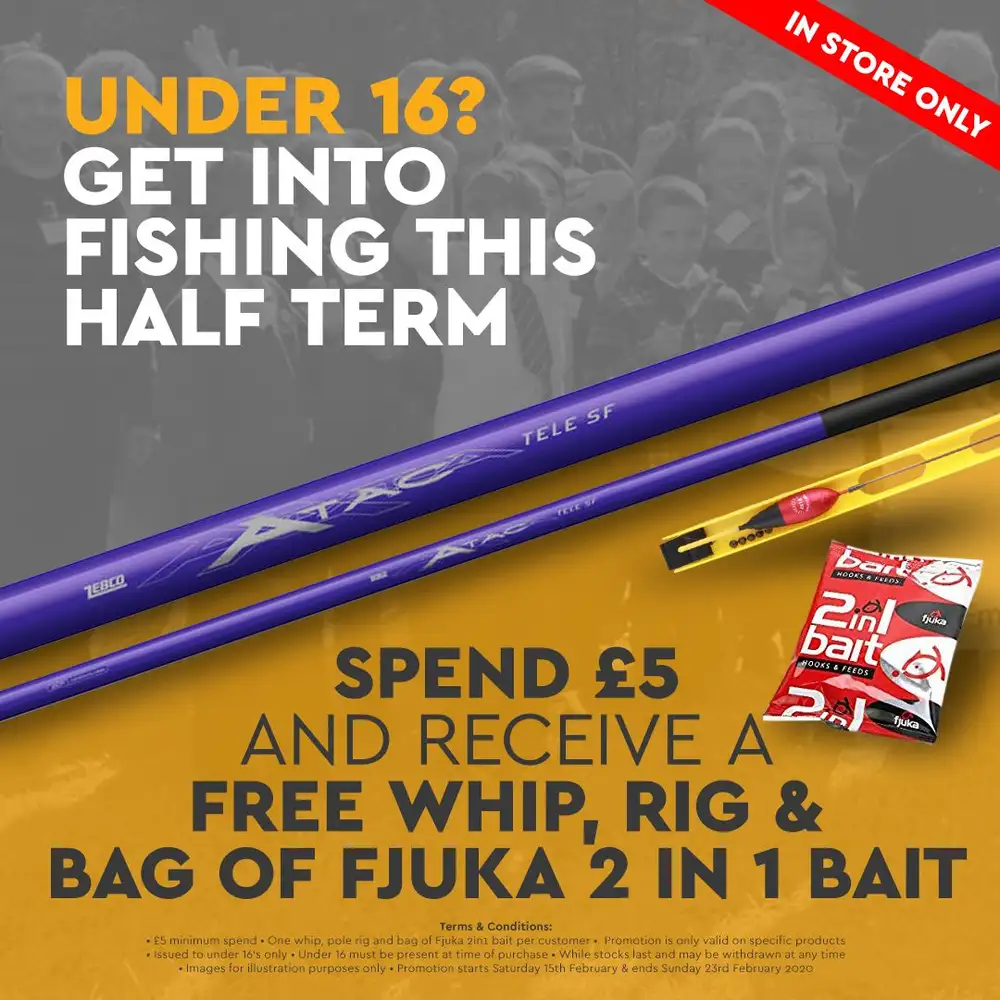 Get Into Fishing - FREE Whip Kit Offer