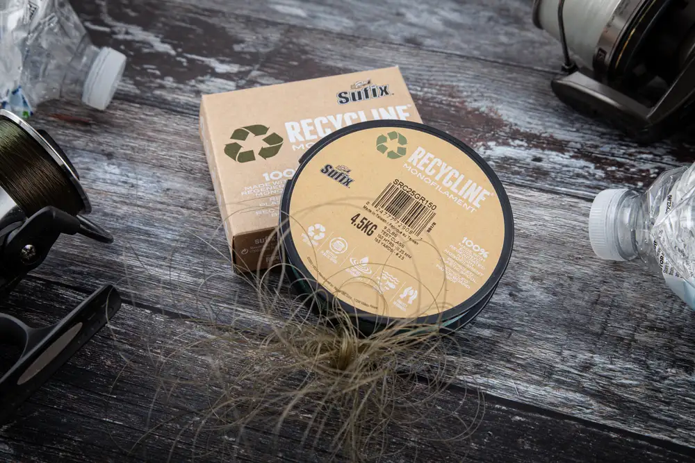 The World’s First 100% Recycled Fishing Line -  Sufix Recycline Green Monofilament