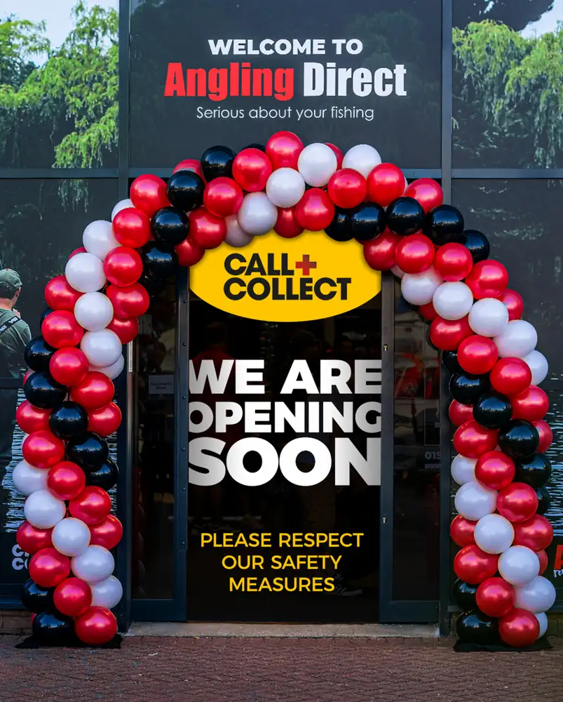 All Angling Direct Stores Are Open - April 12th 2021