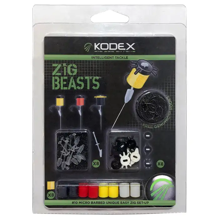 Kodex Zig Beasts Bitz 10S Micro Barb Fishing Pack