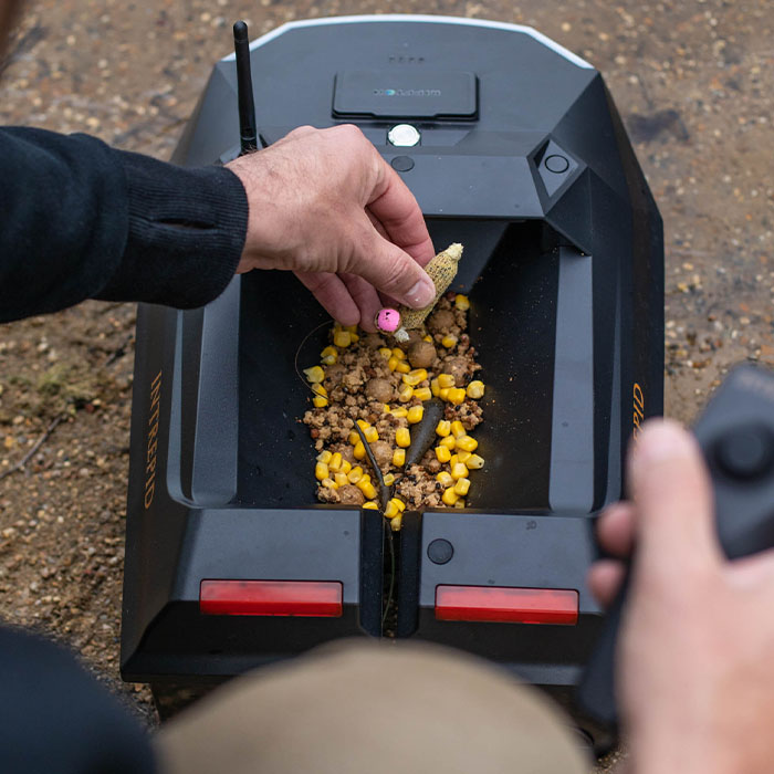 Future Carping Intrepid Fishing Bait Boat In Use 5