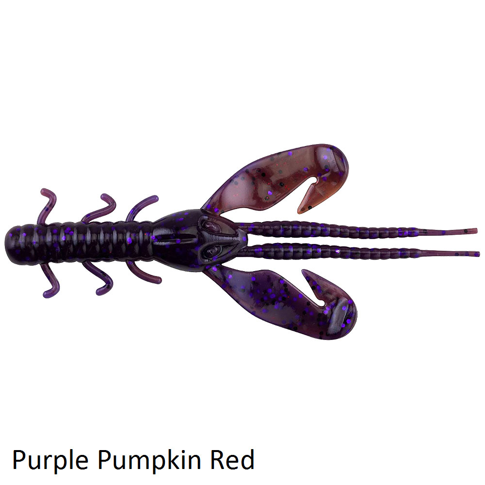 Berkley Havoc Rocket Craw Purple Pumpkin Red