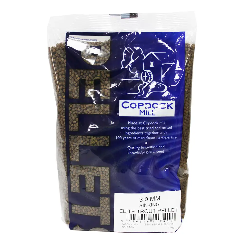 Copdock Mill Elite Trout Pellets 3mm 1kg