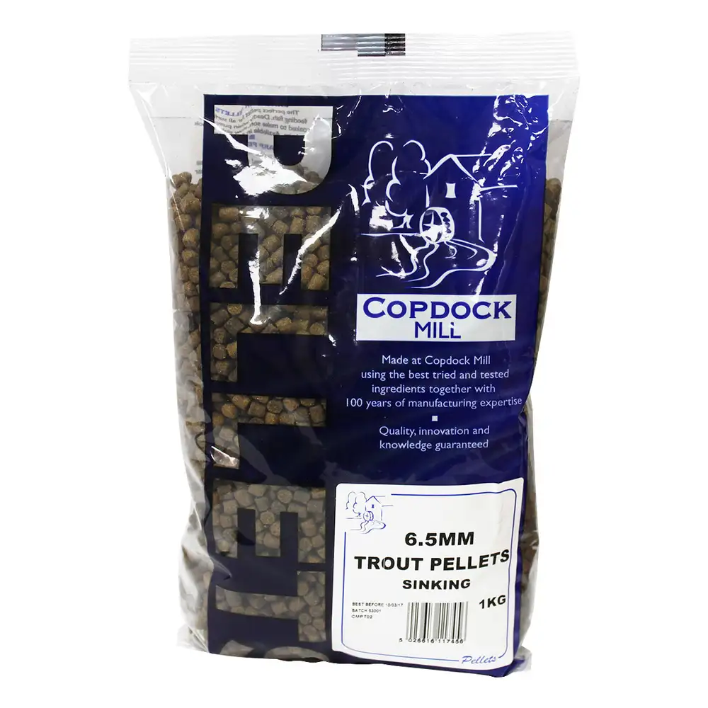 Copdock Mill Elite Trout Pellets 6.5mm 1kg