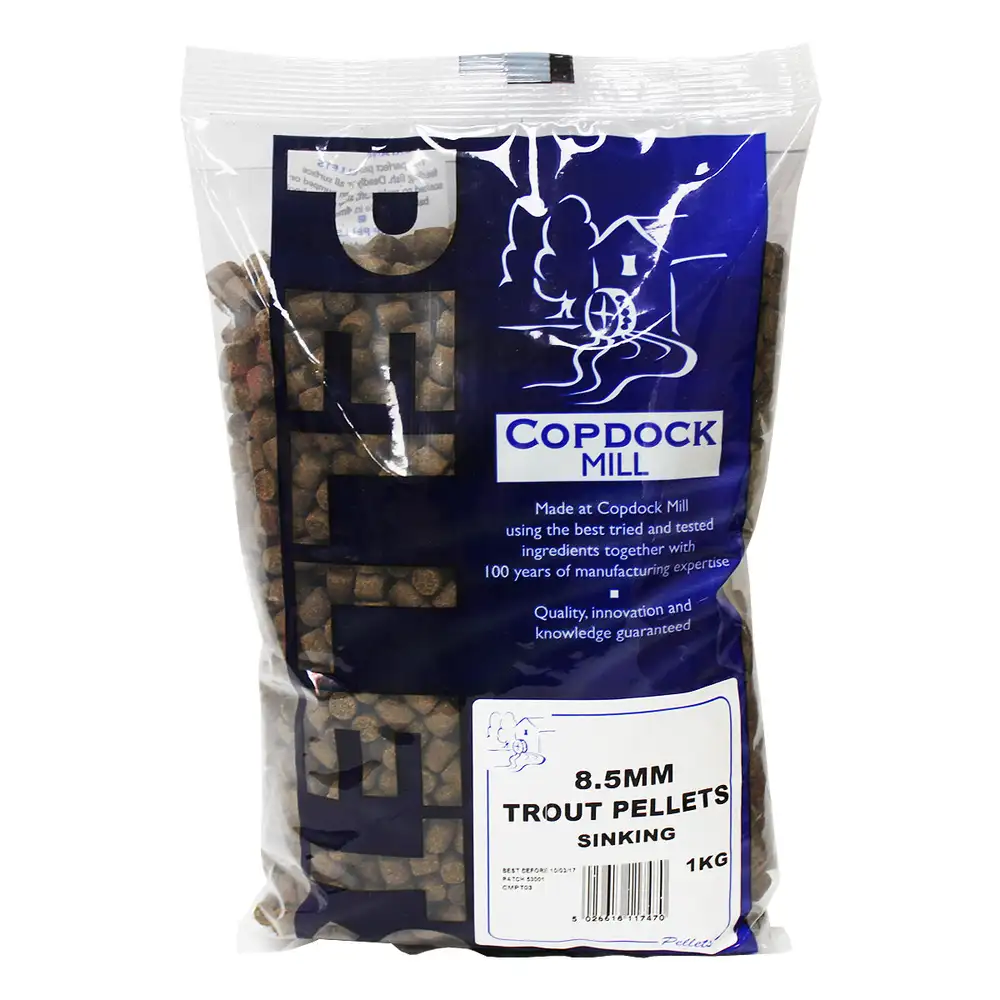 Copdock Mill Elite Trout Pellets 8.5mm 1kg