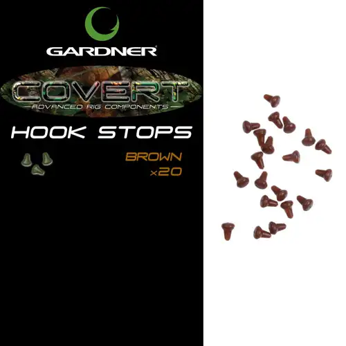 Gardner Covert Fishing Hook Stops Brown