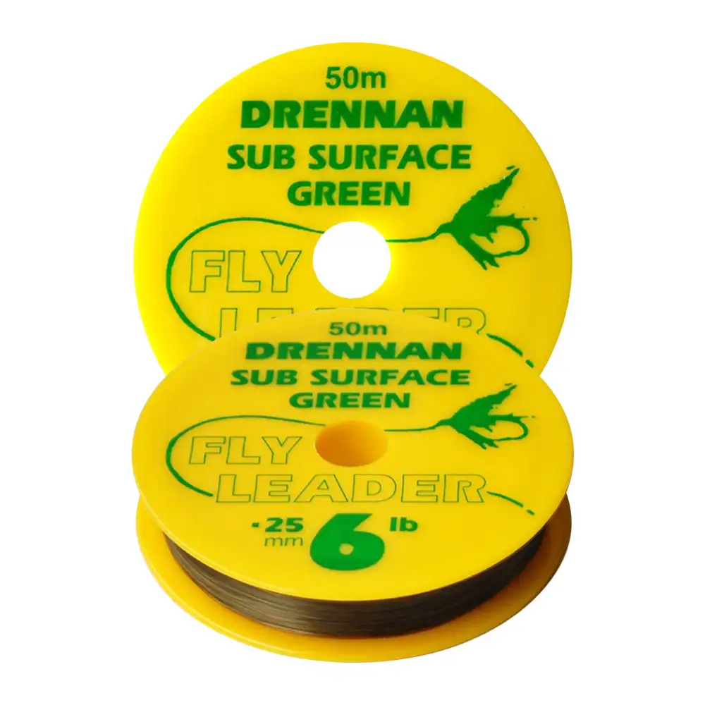 Drennan Subsurface Green Fly Leader