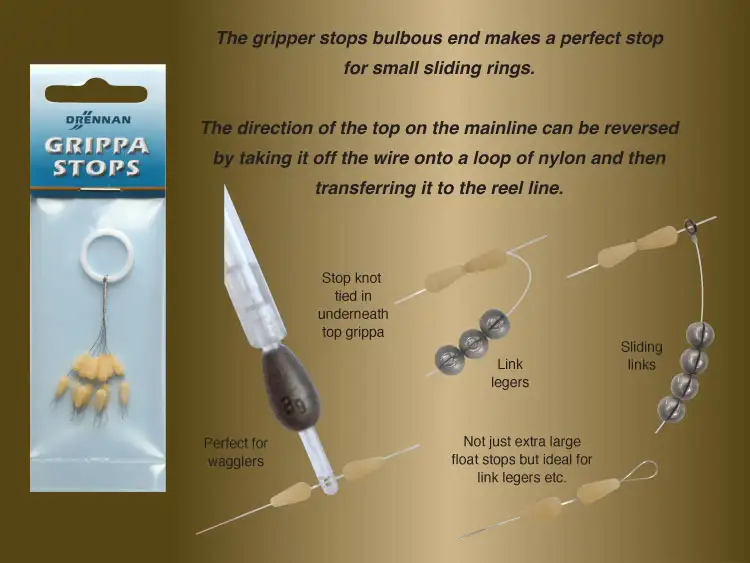 Drennan Grippa Fishing Stops Information