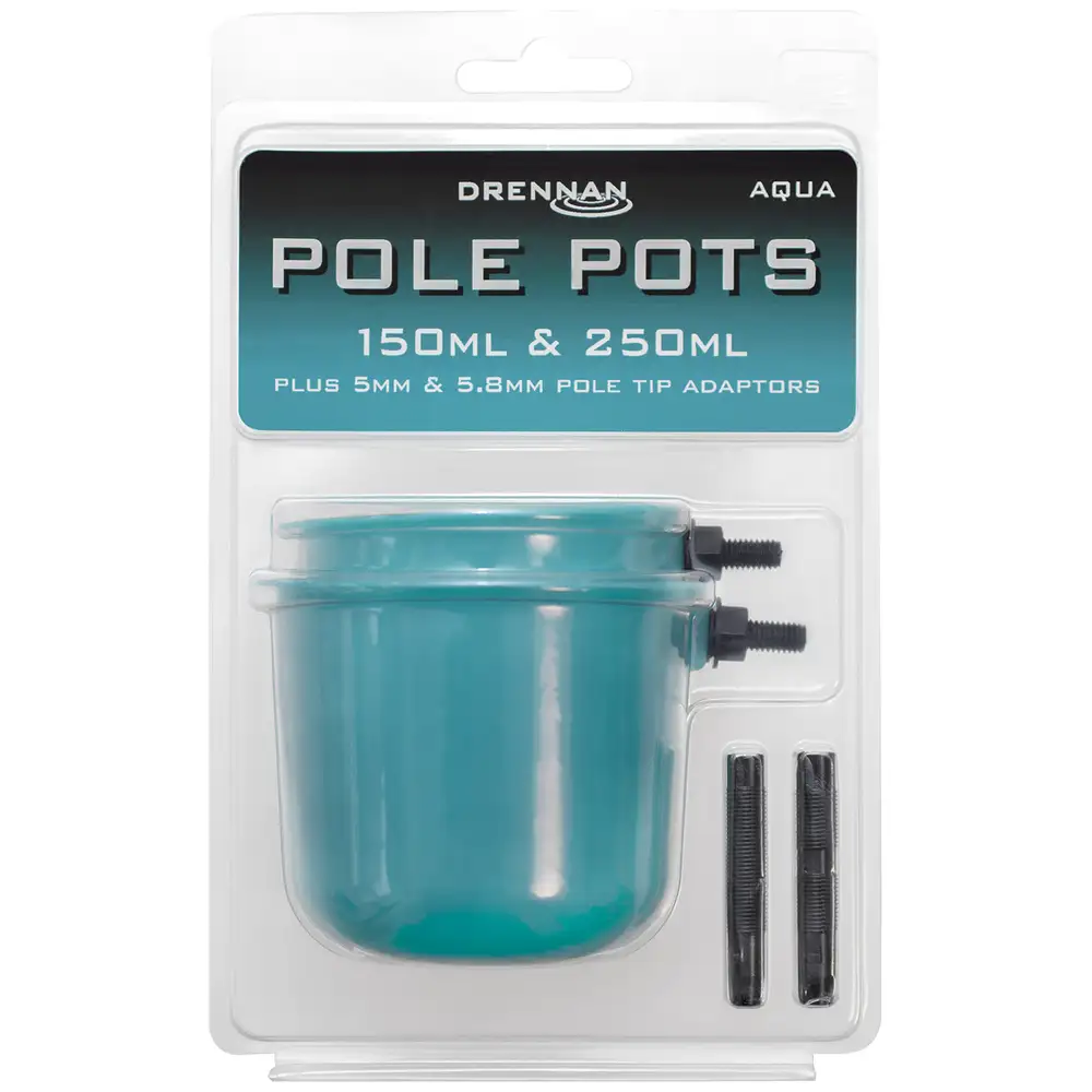 Drennan Pole Pots Aqua Packaging