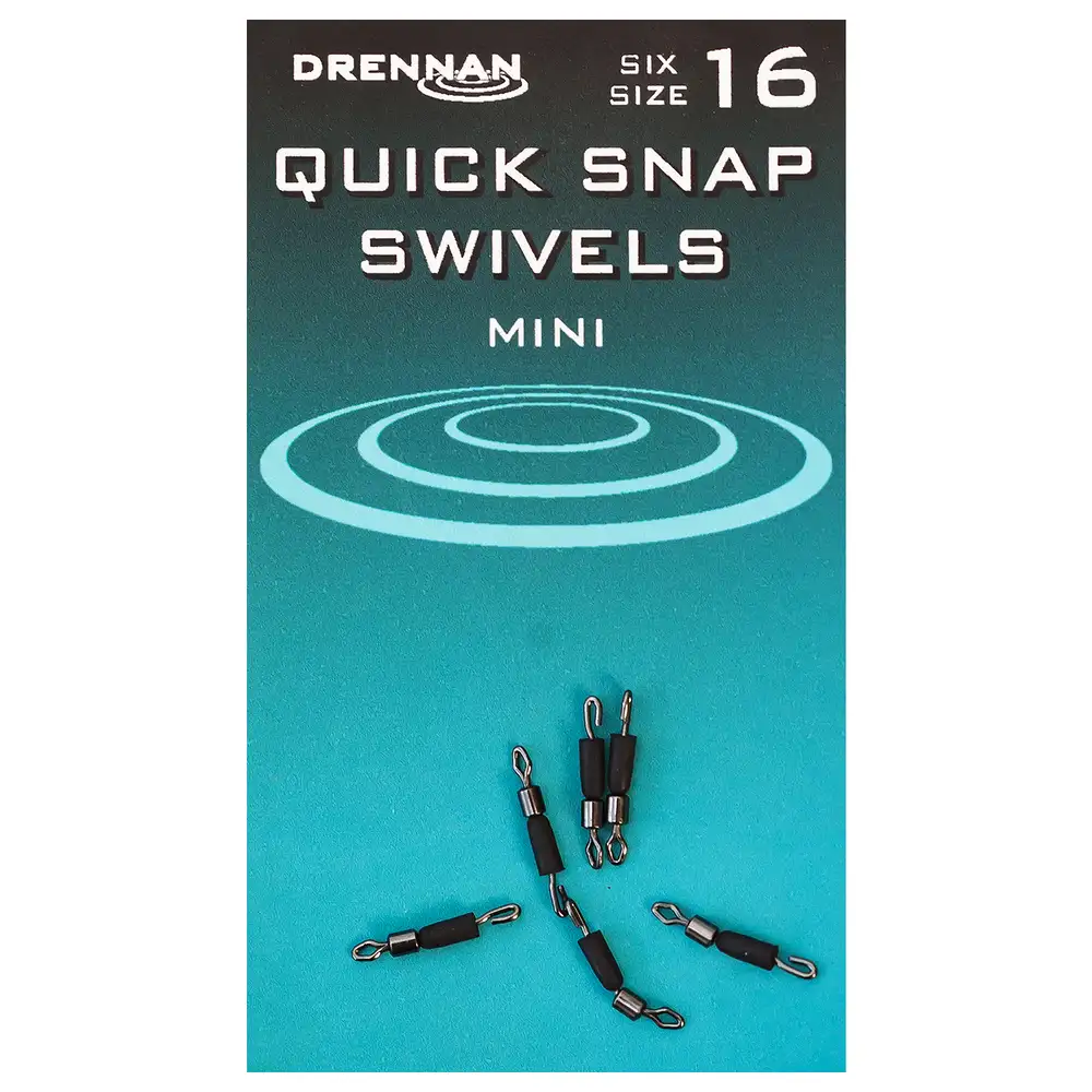 Drennan Quick Snap Swivels Size 16