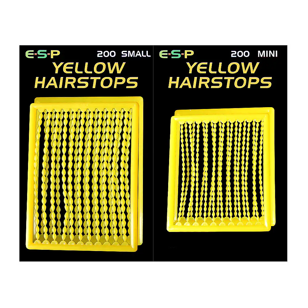 Drennan Yellow Hairstops Packaging