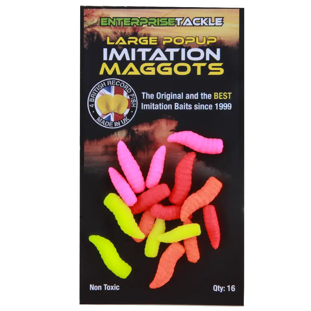 Enterprise Tackle Large Imitation Maggots Mixed