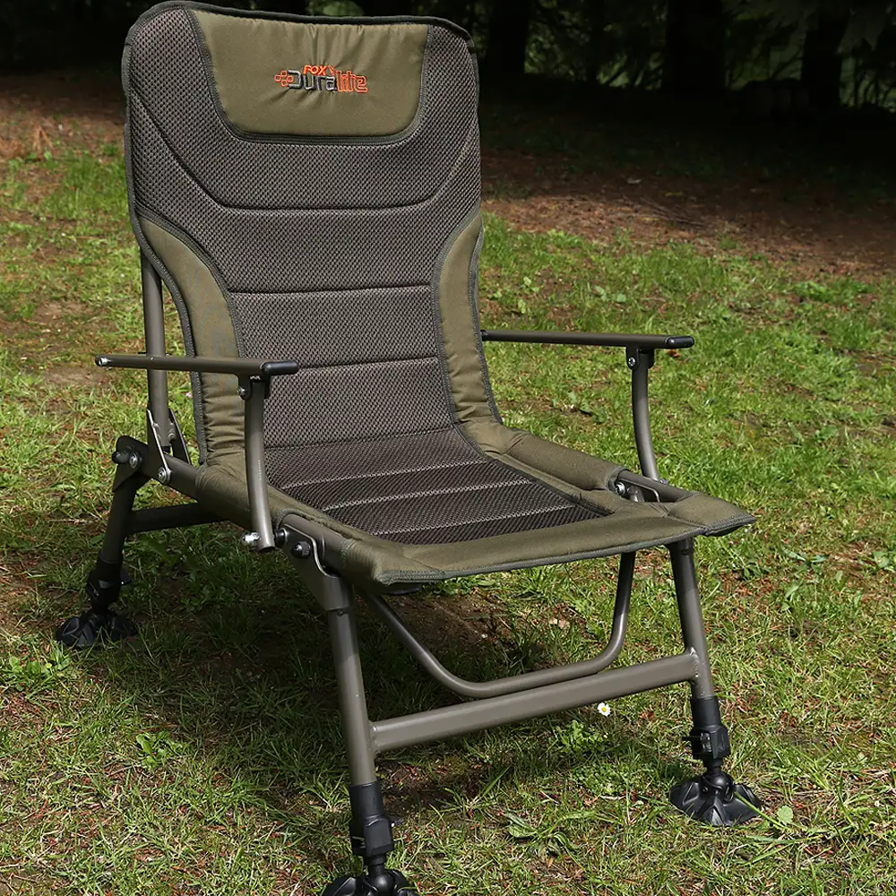 Fox Duralite Fishing Chair In Use