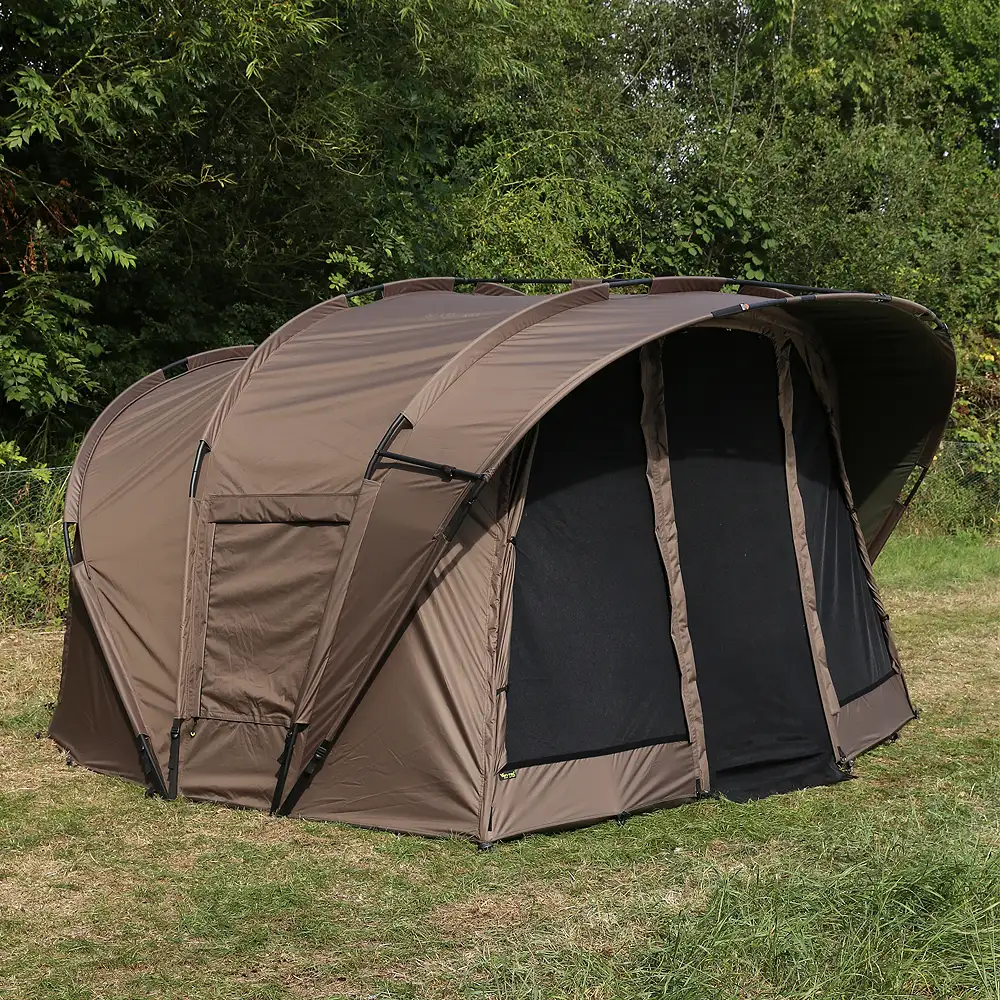 Fox Retreat+ 2 Man Fishing Bivvy In Use 1