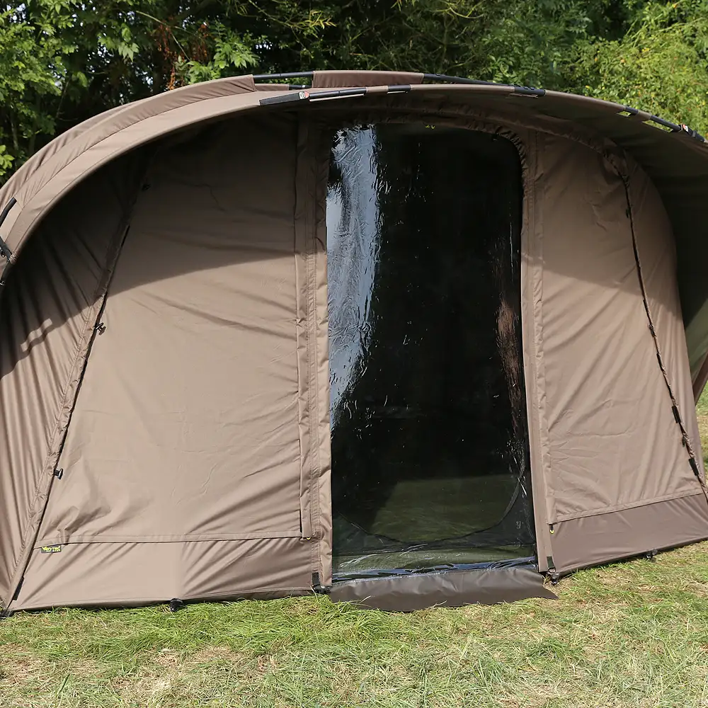 Fox Retreat+ 2 Man Fishing Bivvy In Use 4