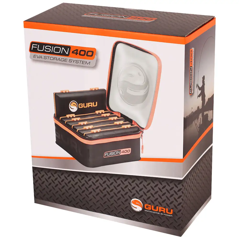 Guru Fusion 400 Small Fishing Case Packaging 1