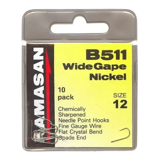 Kamasan B511 Fishing Hooks Size 12