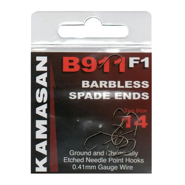 Kamasan B911 F1 Spade Fishing Hooks 