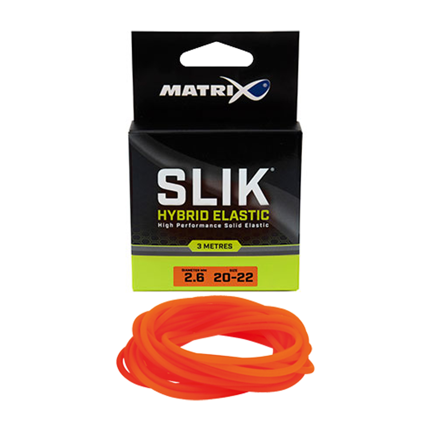 Matrix Slik Elastic 3m Orange Packet