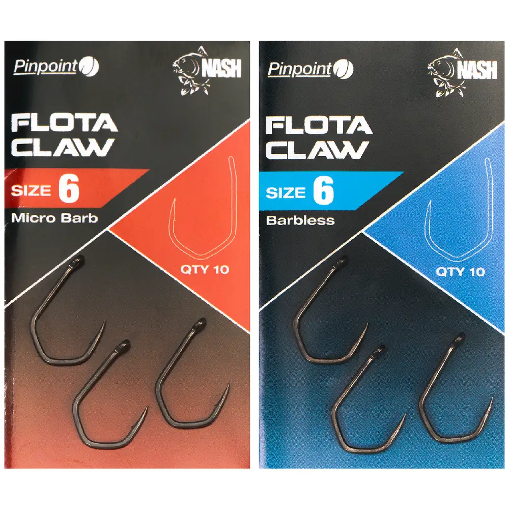 Nash Pinpoint Flota Claw Hooks