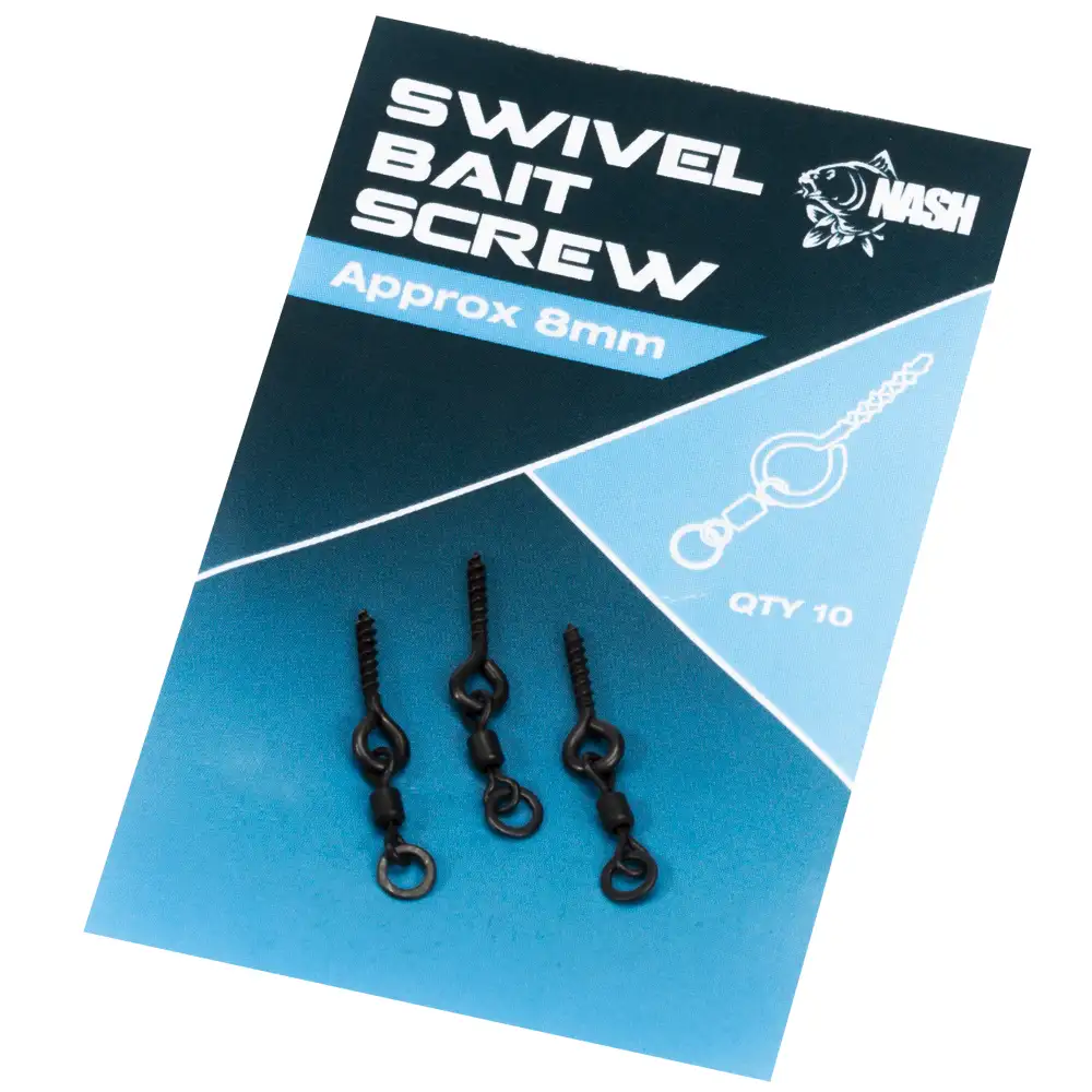 Nash Swivel Bait Screws 8mm