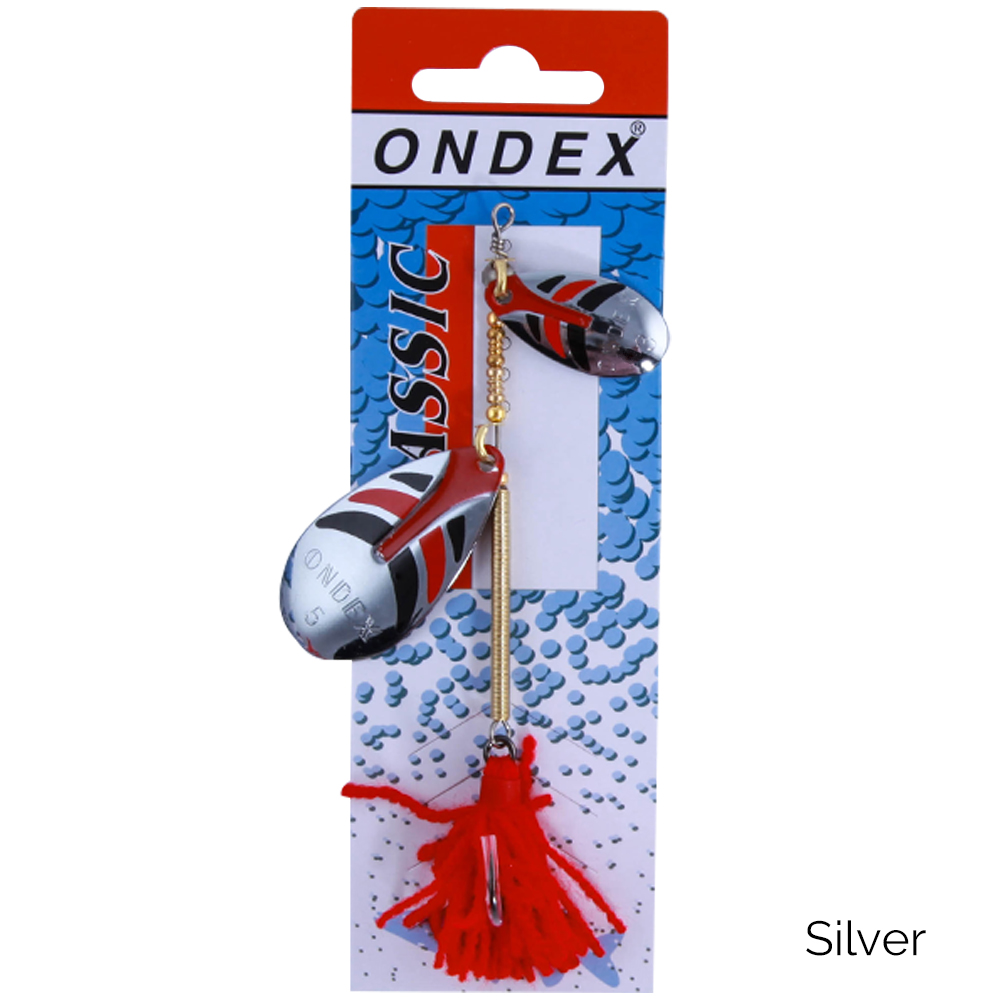 Ondex Tandem Spinner Lure Silver