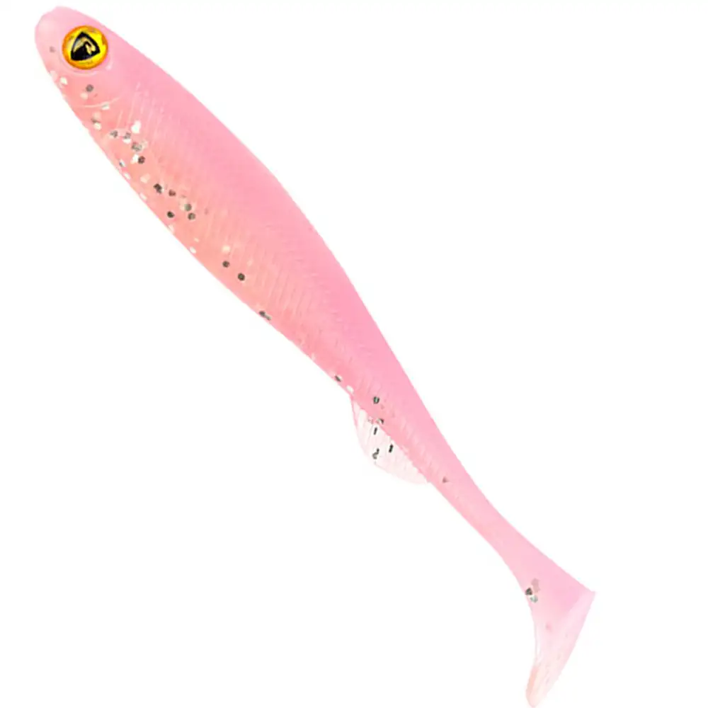 Fox Rage Slick Shad Ultra UV Lure 9cm, Pink Candy