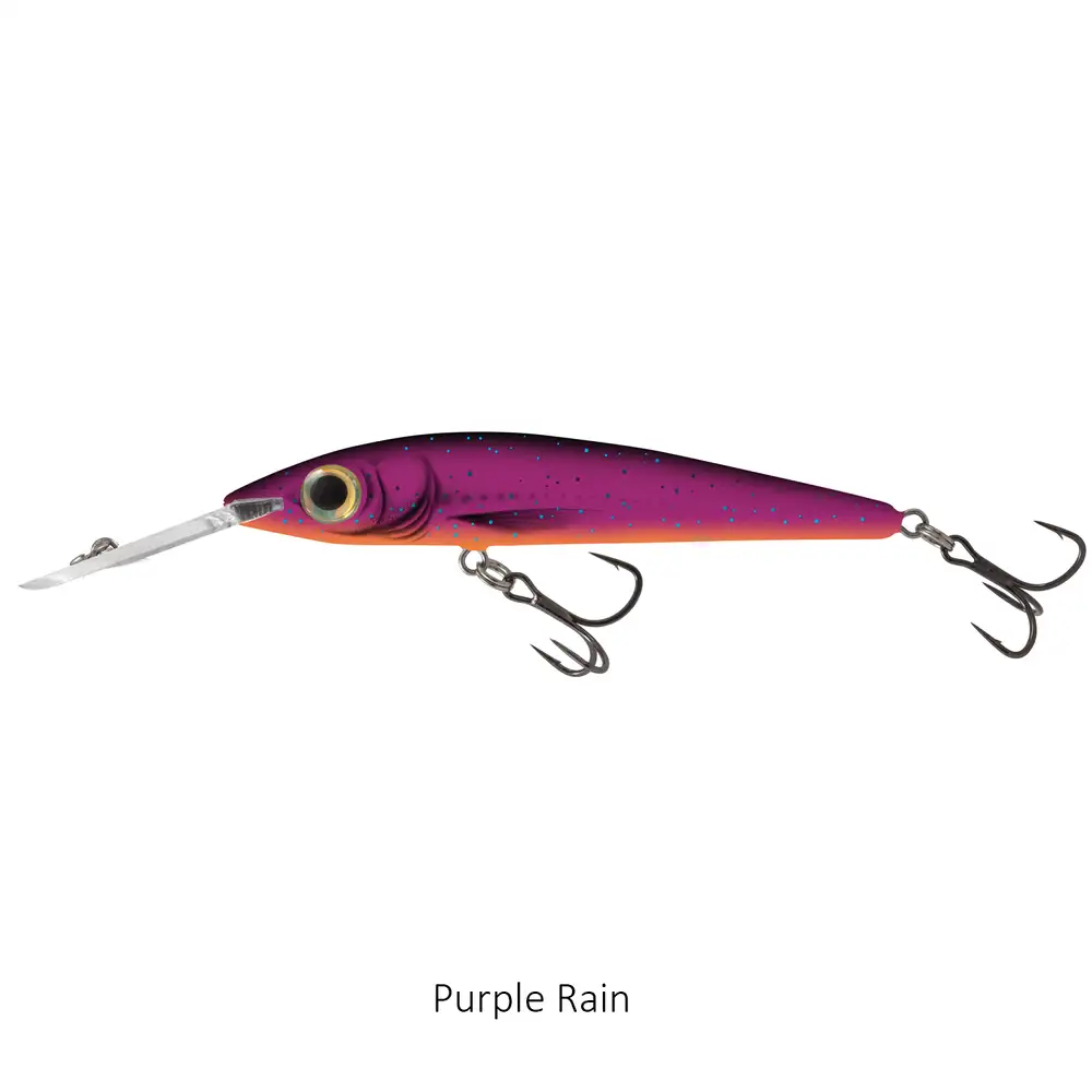 Salmo Rattlin Sting Deep Runner 9cm Lure Purple Rain