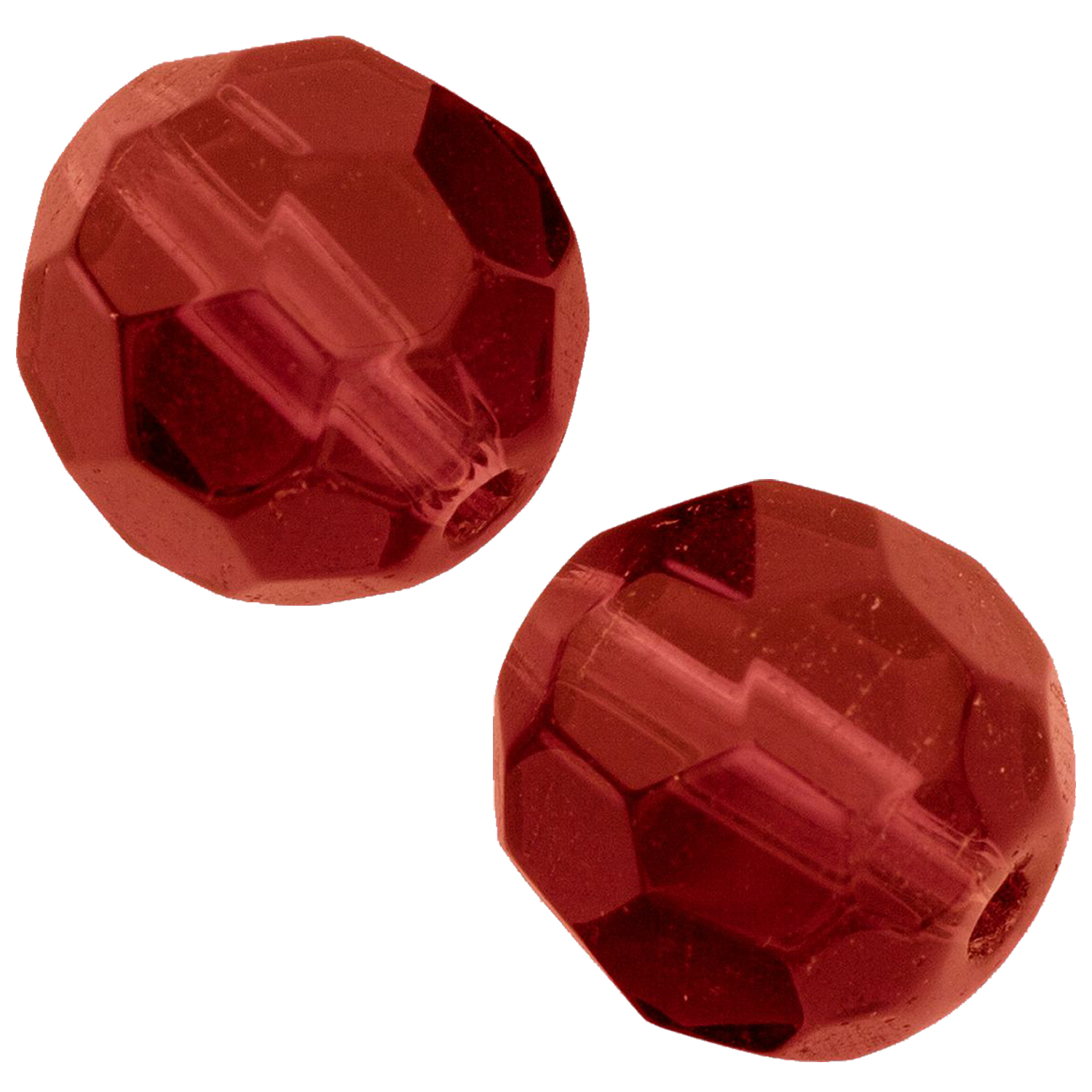 Quantum 4street Glass Beads Red