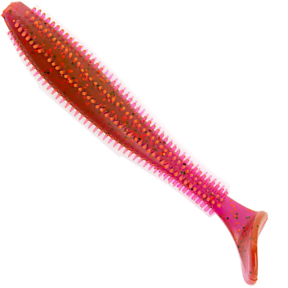 Fox Rage Spikey Shad Ultra UV Lure 12cm, Raspberry