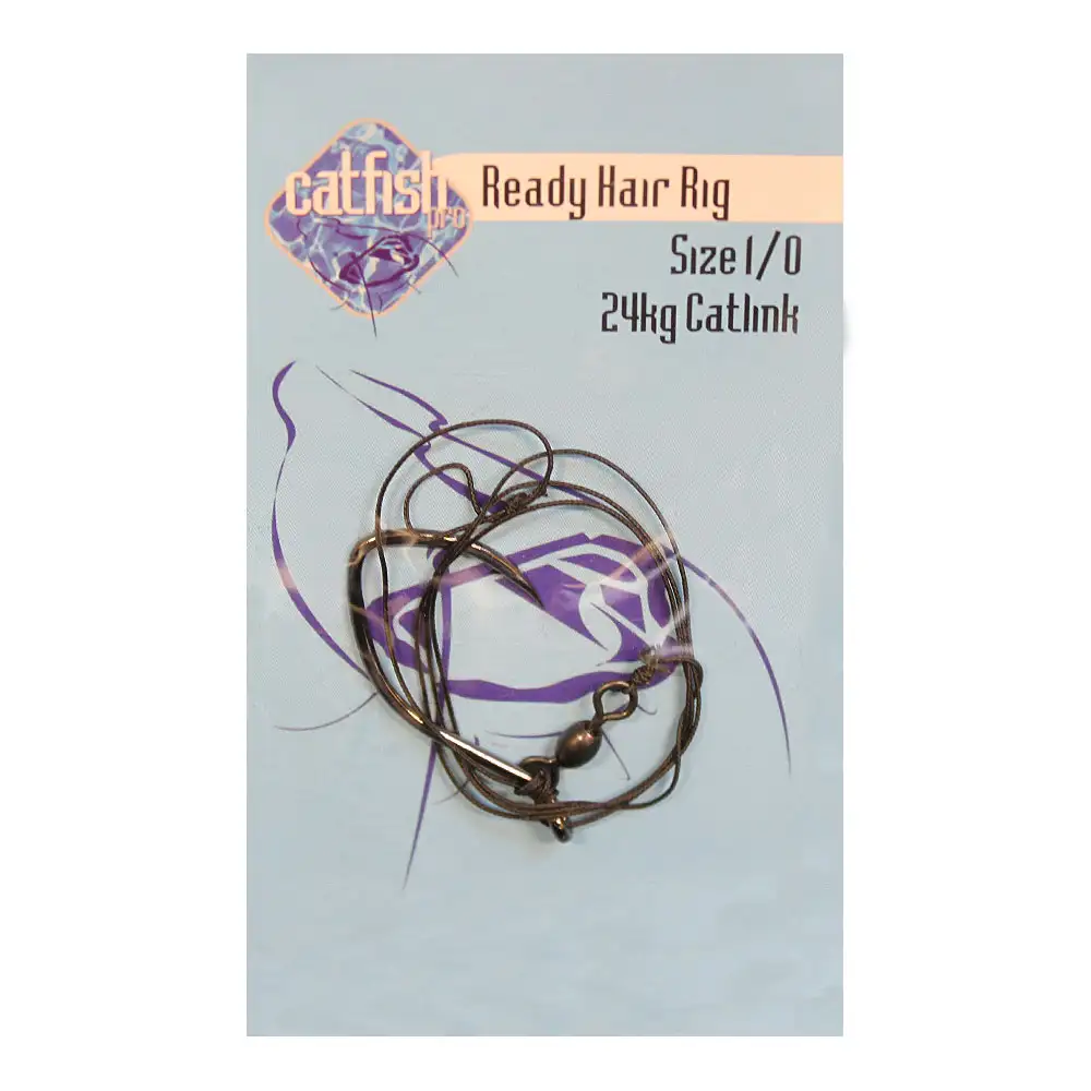 Catfish Pro Ready Made Hair Fishing Rig Size 1/0 24kg