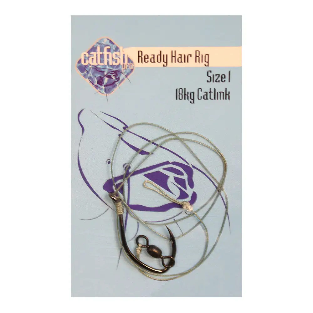 Catfish Pro Ready Made Hair Fishing Rig Size 1 18kg