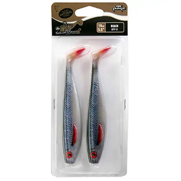 Fox Rage Pro Shad Lures 14cm SN Roach