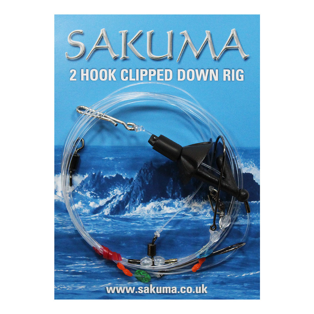 Sakuma 2 Hook Clipped Down Rig