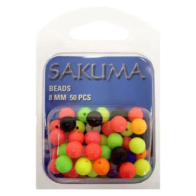 Sakuma Plastic Fishing Beads Assorted