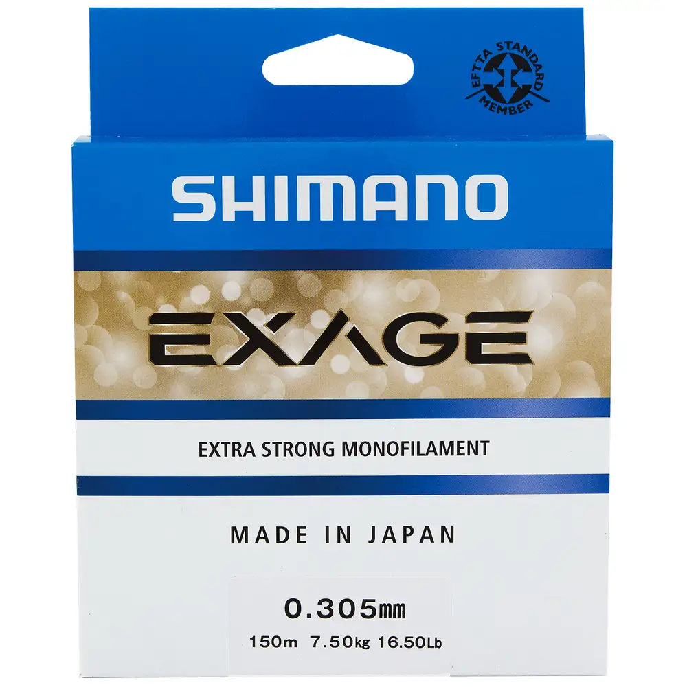 Shimano Exage Monofilament Packaging