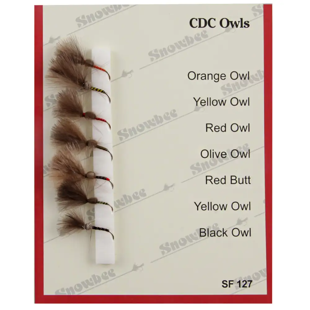 Snowbee CDC Owls Fly Selection